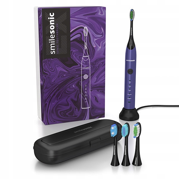 Sonická zubná kefka Smilesonic EX, fialová